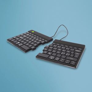 R-Go Tastatur Split   Break DE-Layout     kabellos   Schwarz