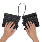R-Go Tastatur Split   Break DE-Layout     kabellos   Schwarz