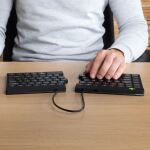 R-Go Tastatur Split   Break DE-Layout     kabellos   Schwarz