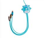Lazerbuilt Ladekabel 3 in 1 Squishmallows - Tatiana  1,2m
