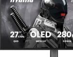 iiyama G-MASTER GOB2701QSC-B1 Computerbildschirm 68,6 cm (27") 2560 x 1440 Pixel 2K Ultra HD OLED Schwarz
