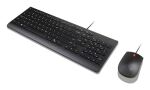 Lenovo 4X31R64414 Tastatur Maus enthalten Universal USB Deutsch Schwarz