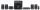 Logitech Z906 Lautsprecherset 500 W Universal Schwarz 5.1 Kanäle 67 W