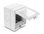 DELOCK Easy 45 Aufputzgehäuse IP55 wasserfest 2 Port