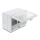 DELOCK Easy 45 Aufputzgehäuse IP55 wasserfest 4 Port