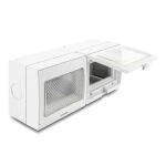 DELOCK Easy 45 Aufputzgehäuse IP55 wasserfest 6 Port