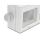 DELOCK Easy 45 Aufputzgehäuse IP55 wasserfest 6 Port