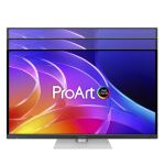 ASUS ProArt OLED PA279CDV Computerbildschirm 67,3 cm (26.5") 3840 x 2160 Pixel 4K Ultra HD QD-OLED Schwarz, Silber