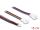 DELOCK Y-Lüfterkabel 1x Pin PWM Bu > St + 4Pin St 15cm