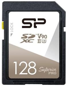 Silicon Power SD-Card 128GB UHS-2 U3 CreatePro CR90D CL.10