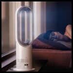 Dyson Hot+Cool HF1 Drinnen Silber, Weiß Haushaltslüfter ohne Lamellen