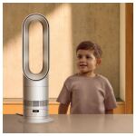 Dyson Hot+Cool HF1 Drinnen Silber, Weiß Haushaltslüfter ohne Lamellen