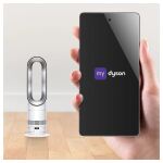Dyson Hot+Cool HF1 Drinnen Silber, Weiß Haushaltslüfter ohne Lamellen