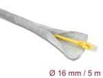 DeLOCK Geflechtschlauch zur EMV Abschirmung selbstschließend 5 m x 16 mm