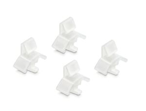 DeLOCK 18493 Zubehör für Leiterplatten PCB clips Weiß 4 Stück(e)