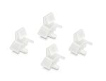 DeLOCK 18493 Zubehör für Leiterplatten PCB clips Weiß 4 Stück(e)