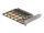 DeLOCK 18493 Zubehör für Leiterplatten PCB clips Weiß 4 Stück(e)