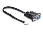 DeLOCK Serielles Anschlusskabel RS-232 D-Sub 9 Buchse zu JST XH 4 Pin Pfostenbuchse 25 cm