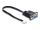DeLOCK Serielles Anschlusskabel RS-232 D-Sub 9 Buchse zu JST XH 4 Pin Pfostenbuchse 25 cm