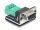 DeLOCK 91293 Kabeladapter D-Sub 9 3 pin terminal block Schwarz