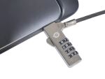 CONCEPTRONIC Notebook Zahlenschloss Wedgeslot3.2x4.5mm 1.80m