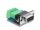 DELOCK D-Sub 9 Pin Bu > 4 Pin Terminalblock Adapter 120 Ohm