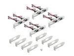 DELOCK M.2 Karte zu 8x Seriell RS-232 DB9