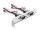 DELOCK Mini PCIe I/O full size Karte > 8x seriell RS-232 DB9