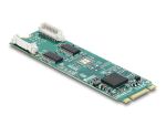 DELOCK M.2 Karte zu 2x Seriell RS-232 DB9 Standard/Low Prof.