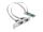 DELOCK M.2 Karte zu 2x Seriell RS-232 DB9 Standard/Low Prof.