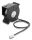 DeLOCK Radiallüfter / Lüftergebläse 12 V DC 60 x 60 x 25 mm mit 3-Pin Lüfteranschluss, schwarz