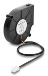DeLOCK Radiallüfter / Lüftergebläse 12 V DC 75 x 75 x 15 mm mit 3-Pin Lüfteranschluss, schwarz