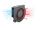 DeLOCK Radiallüfter / Lüftergebläse 12 V DC 75 x 75 x 15 mm mit 3-Pin Lüfteranschluss, schwarz