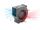 DeLOCK Radiallüfter / Lüftergebläse 12 V DC 75 x 75 x 30 mm mit 3-Pin Lüfteranschluss, schwarz