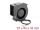 DeLOCK Radiallüfter / Lüftergebläse 12 V DC 97 x 94 x 33 mm mit 3-Pin Lüfteranschluss, schwarz