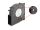 DeLOCK Radiallüfter / Lüftergebläse 12 V DC 120 x 120 x 33 mm mit 3-Pin Lüfteranschluss, schwarz
