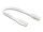 DELOCK RJ45 Flachband Patchkabel Cat.8.1 U/FTP 40Gbps, 0,25m