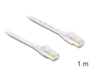 DELOCK RJ45 Flachband Patchkabel Cat.8.1 U/FTP 40Gbps, 1m