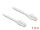 DELOCK RJ45 Flachband Patchkabel Cat.8.1 U/FTP 40Gbps, 7,5m