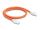 DELOCK RJ45 Netzwerkkabel Cat.8.1S/FTP 1m bis 40 Gbps orange