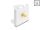DELOCK Easy 45 Modul Cinch Buchse zu Cinch Buchse vergoldet