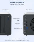 TERRAMASTER F4-425 PRO(N305) NAS, 8GB DDR5 (No Hard Drive)