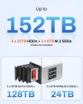 TERRAMASTER F4-425 PRO(N305) NAS, 8GB DDR5 (No Hard Drive)