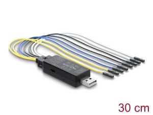DELOCK UART Konverter USB 2.0 > TTL 5V Pfostenstecker 30cm