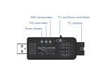 DELOCK UART Konverter USB 2.0 > TTL 5V Pfostenstecker 30cm