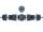 DELOCK Kabelverbinder RJ45 Bu > Bu Cat.6A M20x1,5mm Gewinde