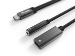 Equip Adapter USB-C->  4-Pin 3.5mm St/Bu DAC   0.12m...