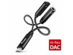 Equip Adapter USB-C->  4-Pin 3.5mm St/Bu DAC   0.12m schwarz
