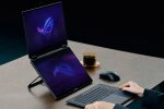 ASUS ROG Zephyrus Duo GX651AR-SR042W Intel Core Ultra 9 386H Hybrid (2-in-1) 40,6 cm (16") Touchscreen 3K 32 GB LPDDR5x-SDRAM 2 TB SSD NVIDIA GeForce RTX 5070 Ti Wi-Fi 7 (802.11be) Windows 11 Home Deutsch Grau