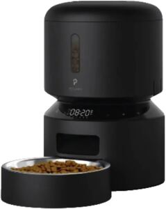 Petlibro Granary Futter-/Wasserspender für Hunde/Katzen Schwarz Katze Haustierfutterautomat